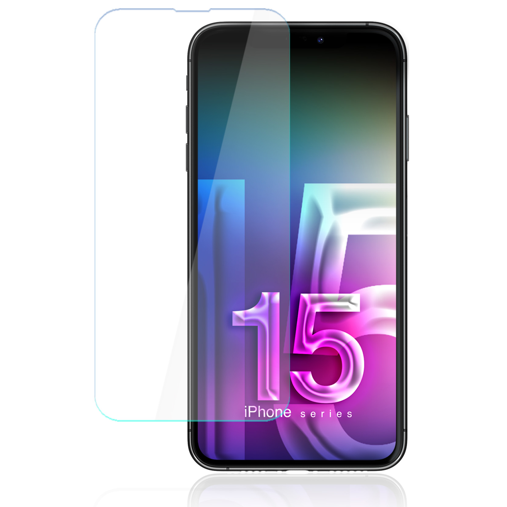 Szkło ochronne 3mk FlexibleGlass Pro do iPhone 15, przezroczyste